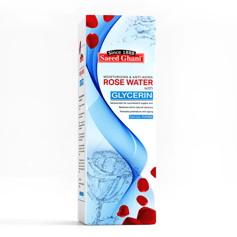 Saeed Ghani - Rose Water Glycerin Facial Toner 120ml - Highfy.pk