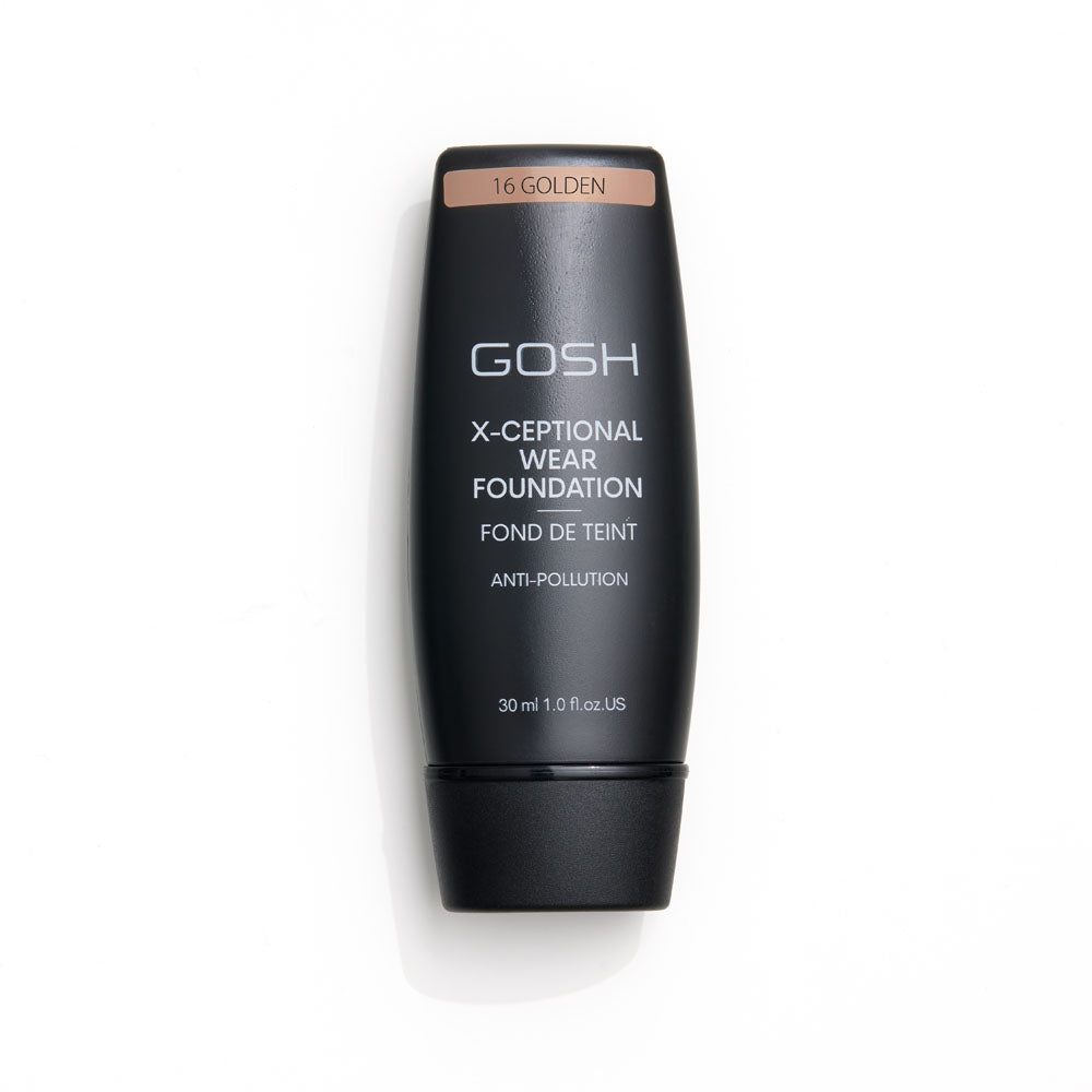 Gosh - X-Ceptional Wear Makeup - 16 Golden - 35 Ml - Highfy.pk
