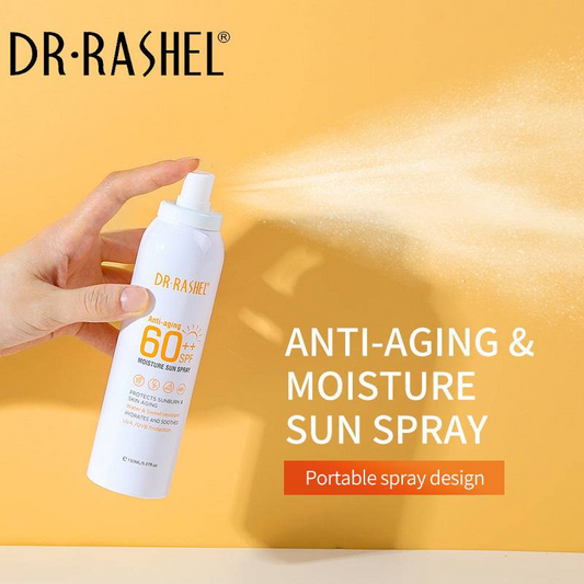 Dr.Rashel Moisture Sun Spray Anti Aging Spf60++ 150Ml - Highfy.pk