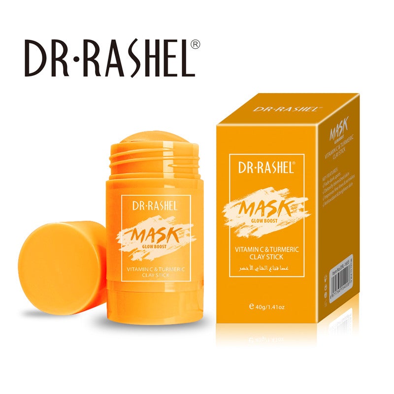 Dr Rashel Glow Boost Mask Vitamin C & Turmeric Clay Stick - Highfy.pk
