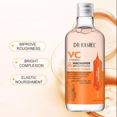 Dr.Rashel Vitamin C Niacinamide & Brightening Essence Toner - 500Ml - Highfy.pk