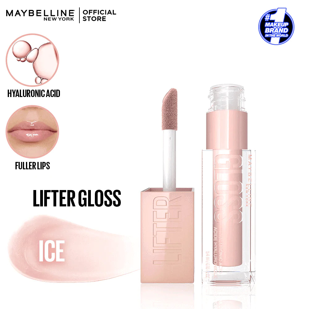 Maybelline New York Lifter Gloss Hydrating Lip Gloss 002 Ice - Highfy.pk