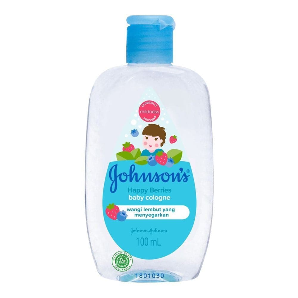 Johnsons Baby Cologne Happy Berries 125Ml