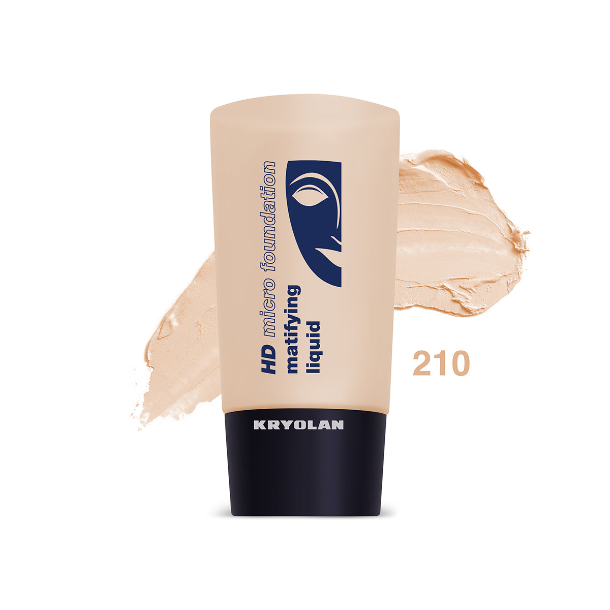 Kryolan - Hd Micro Foundation Matifying Liquid - 210 - Highfy.pk