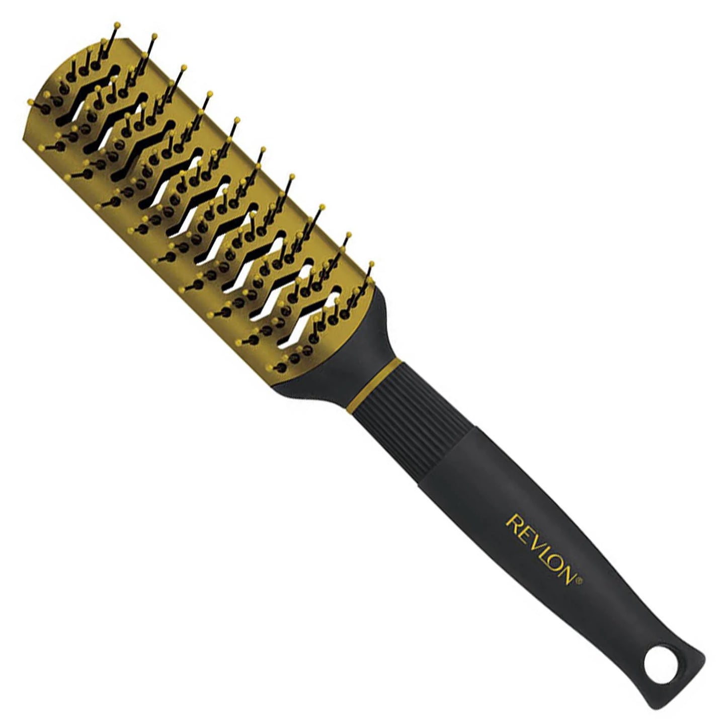 Revlon Lustrous Finish  Ionic Ceramic  Anti Tangle Blow Dry Hair Brush Nano - Highfy.pk