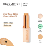 Makeup Revolution Fast Base Stick Foundation - F8 - Highfy.pk