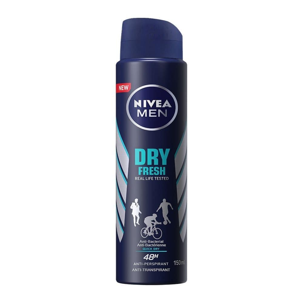Nivea A/P Spray For Men Dry Fresh 150Ml - Highfy.pk