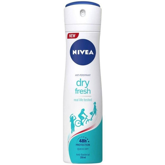 Nivea Deodorant Spray Dry Fresh Real Life Tested 150Ml - Highfy.pk