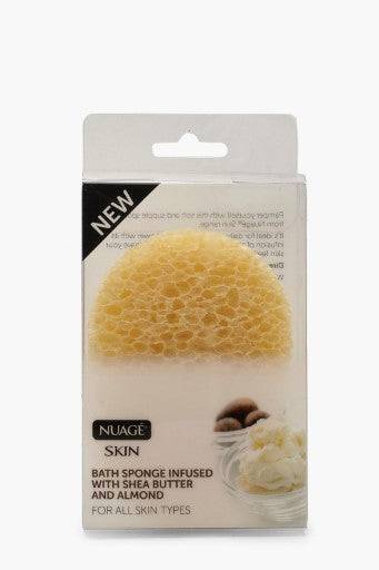 Nuage Skin Bath Sponge Infused Shea Butter & Almond 1S