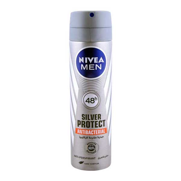 Nivea A/P Spray For Men Silver Protect 150Ml - Highfy.pk