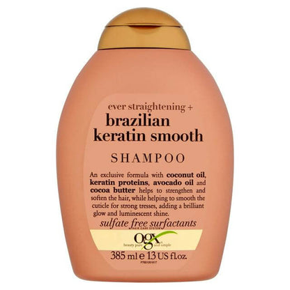 OGX Ever Straightening + Brazilian Keratin Smooth Shampoo 385Ml