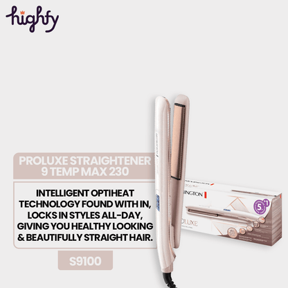 Remington Proluxe Straightener 9 Temp Max 230- S9100 - Highfy.pk