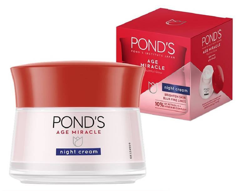 Ponds Age Miracle Youthful Glow Night Cream 50G - Highfy.pk