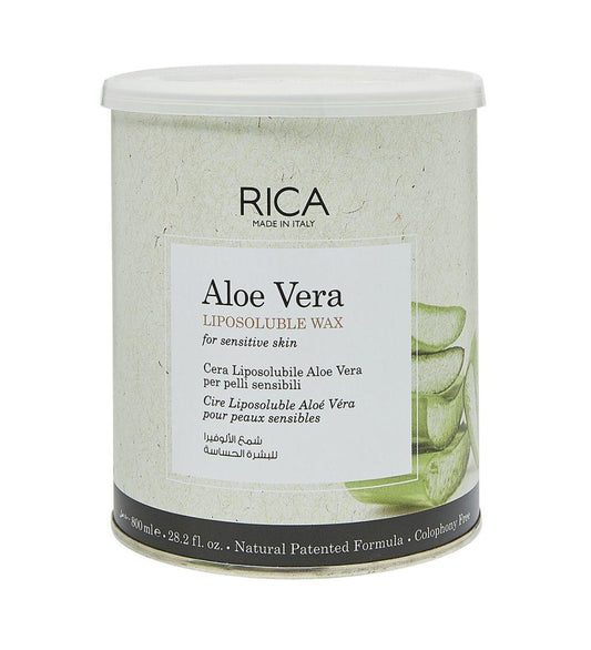 Rica Wax Liposoluble Aloe Vera Senstive Skin 28.2Oz/800Ml - Highfy.pk