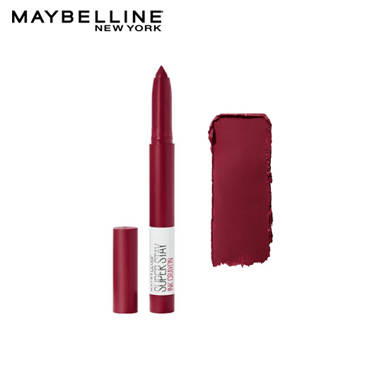 Maybelline New York- Superstay Ink Lip Crayon Lipstick - 55 Make It Happen - Highfy.pk