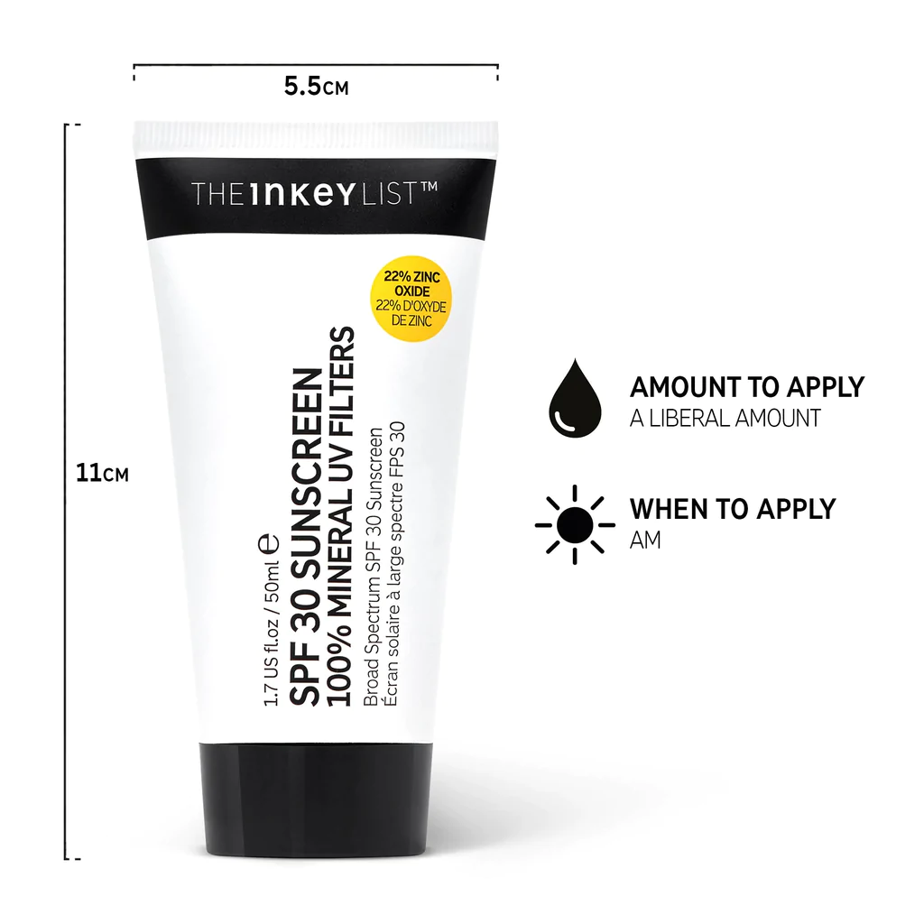 The Inkey List Spf30 Daily Sunscreen 50Ml - Highfy.pk