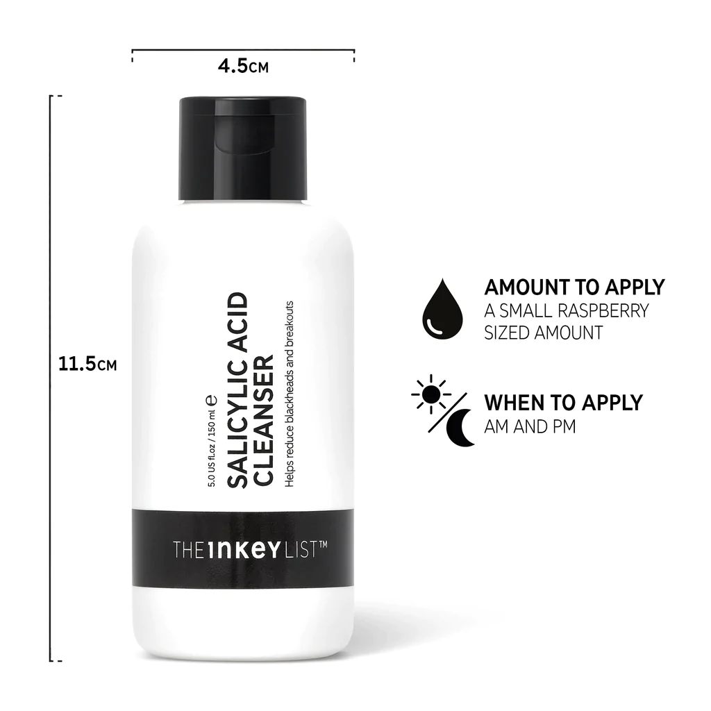 The Inkey List Salicylic Acid Cleanser 150Ml - Highfy.pk