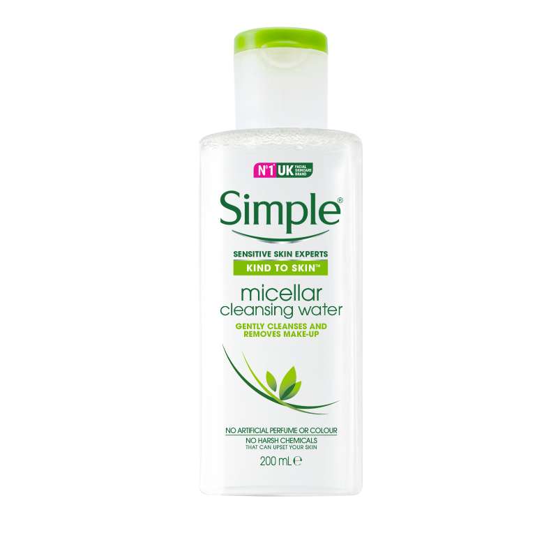 Simple Micellar Cleansing Water Kind To Skin 400Ml - Highfy.pk