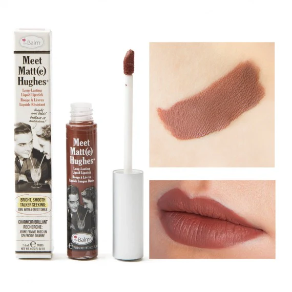 The Balm - Meet Matt(E) Hughes Matte Liquid Lipstick Trustworthy - Highfy.pk