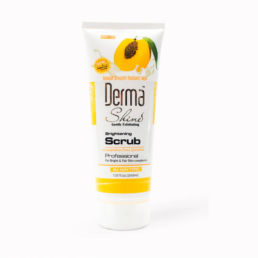 Derma Shine Gently Exfloting Brightning Scrub Apricot 200Gm - Highfy.pk