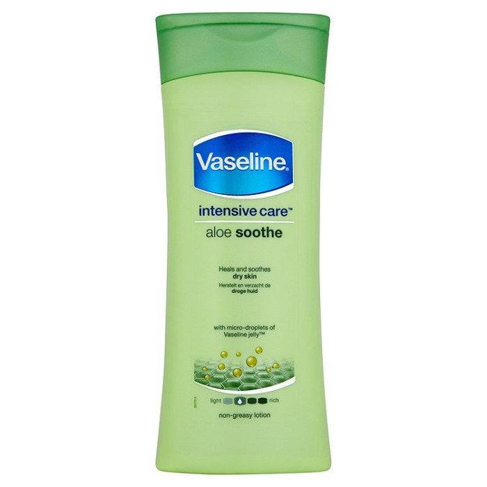 Vaseline Body Lotion Intensive Care Aloe Soothe 200Ml - Highfy.pk