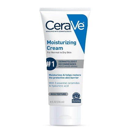 Cerave Moisturising Cream Rich Texture For Normal To Dry Skin 236Ml - Highfy.pk