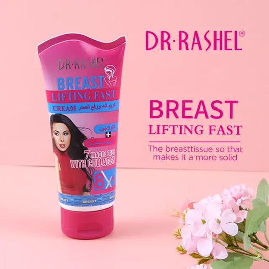 Dr.Rashel 8 In 1 Breast Lifting Fast Cream 7 Magic Oils With Collagen - 150Gms - Highfy.pk
