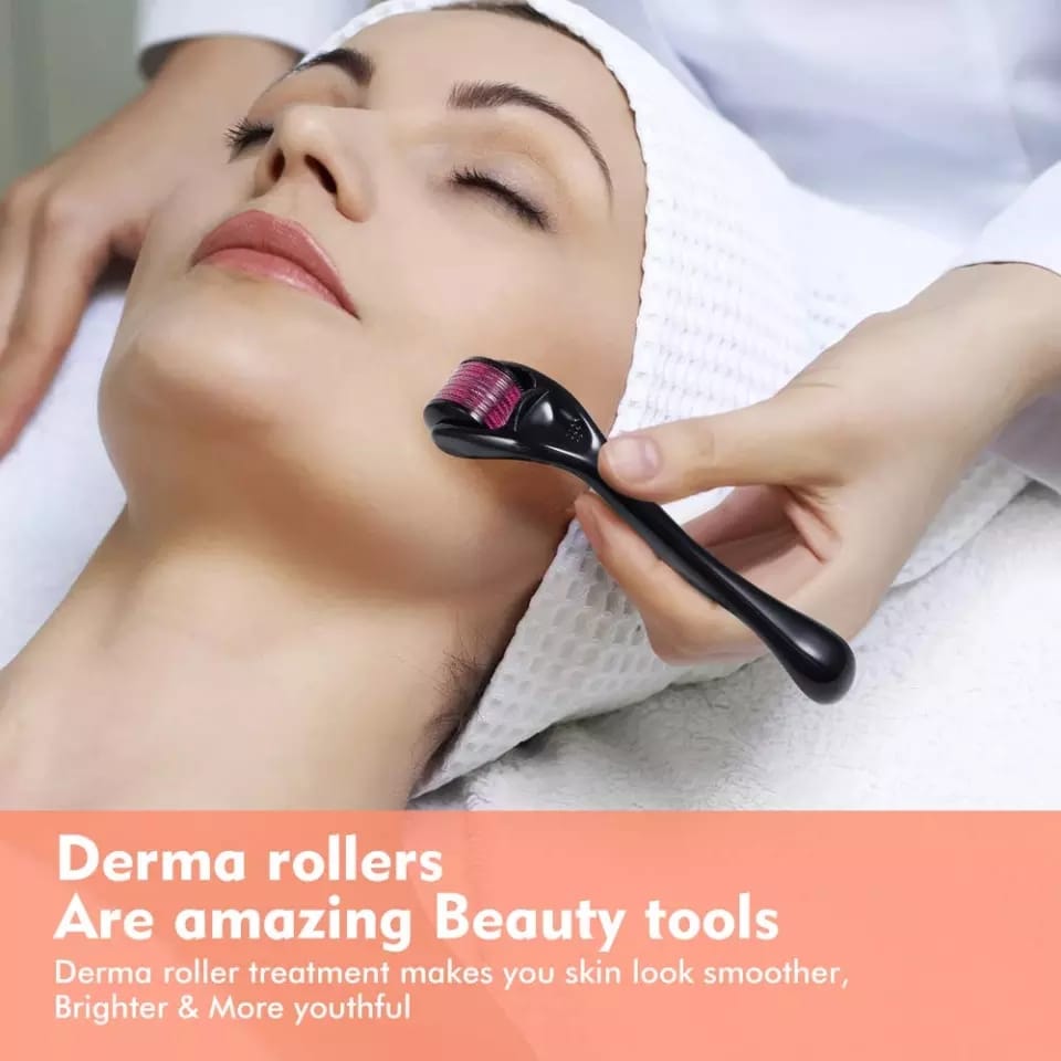 Facial Beauty Derma Roller Therapy - Highfy.pk