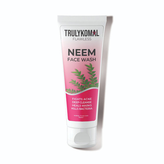 Truly Komal Face Wash Neem 75Ml