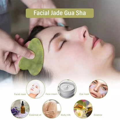 Facial Beauty - Jade Gua Sha Stone