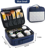 Glitz - Professional Makeup Bag & Organizer - Small Blue