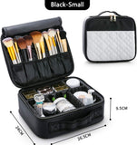 Glitz - Professional Makeup Bag & Organizer - Small Black - Highfy.pk