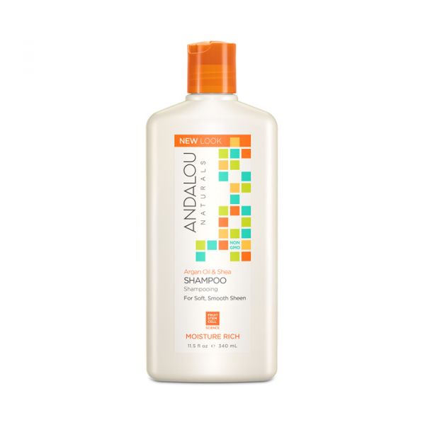 ANDALOU Argan & Sweet Orange Moisture Rich Shampoo 11.5 oz / 340 ml