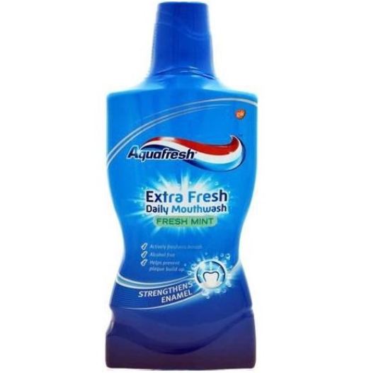 Aquafresh Mouth Wash Fresh Mint 500Ml - Highfy.pk