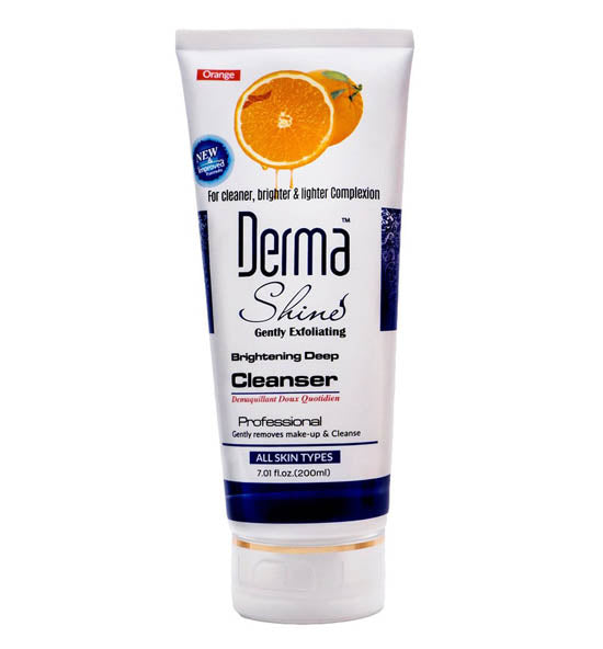 Derma Shine Gently Exfolating Brightning Deep Cleanser 200Gm - Highfy.pk