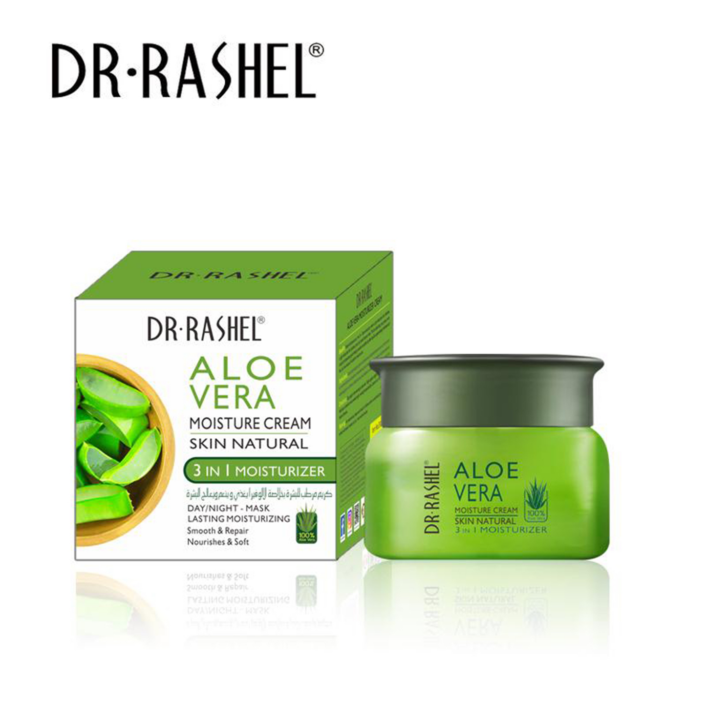 Dr.Rashel Aloe Vera Skin Natural Moisture Cream 50G - Highfy.pk