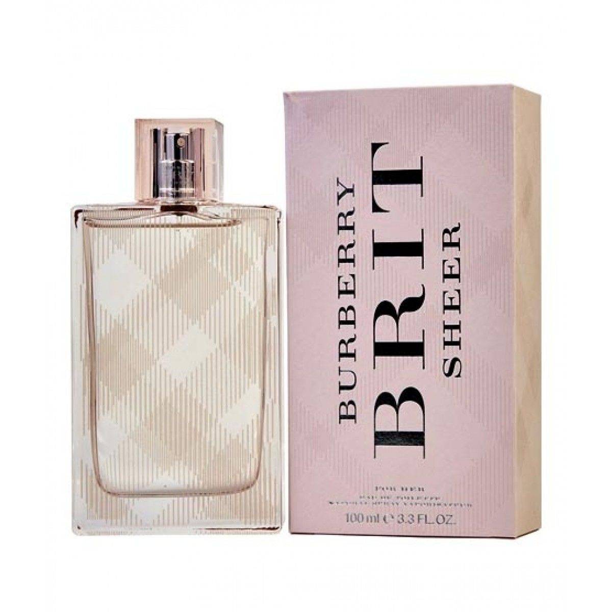 Burberry Brit Sheer Women Edt 100Ml - Highfy.pk