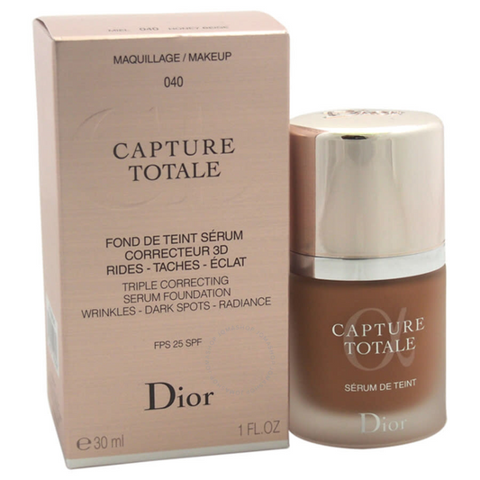 Dior - Capture Totale Triple Correcting Serum Foundation SPF 25 # 040 Honey Beige