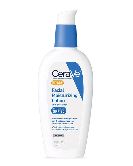 Cerave Facial Moisturizing Lotion With Sunscreen Spf 30 Am 89 Ml - Highfy.pk