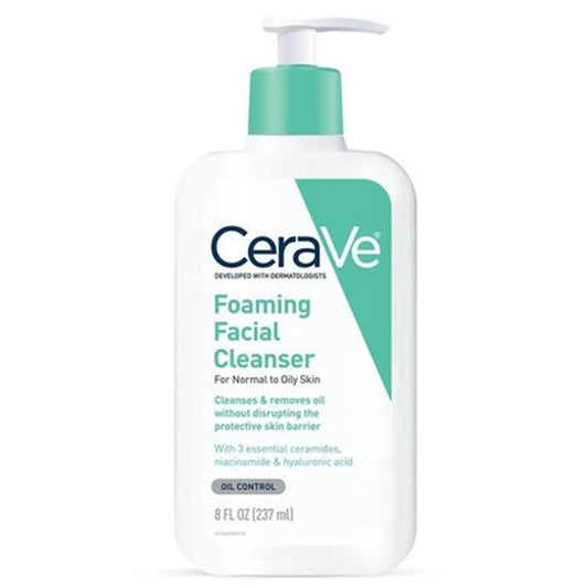 Cerave Foaming Facial Cleanser Oil Control 8Oz/237Ml - Highfy.pk