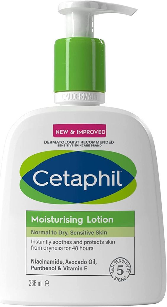Cetaphil Moisturising Lotion Body Normal To Dry, Sensitive Skin 236Ml - Highfy.pk