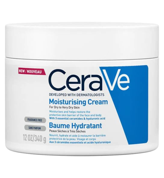 Cerave Moisturizing Cream For Dry To Very Dry Skin 12Oz/340G - Highfy.pk