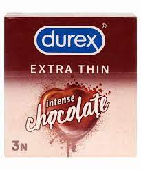 Durex Condoms Extra Thin Intense Chocolate 3Pk - Highfy.pk