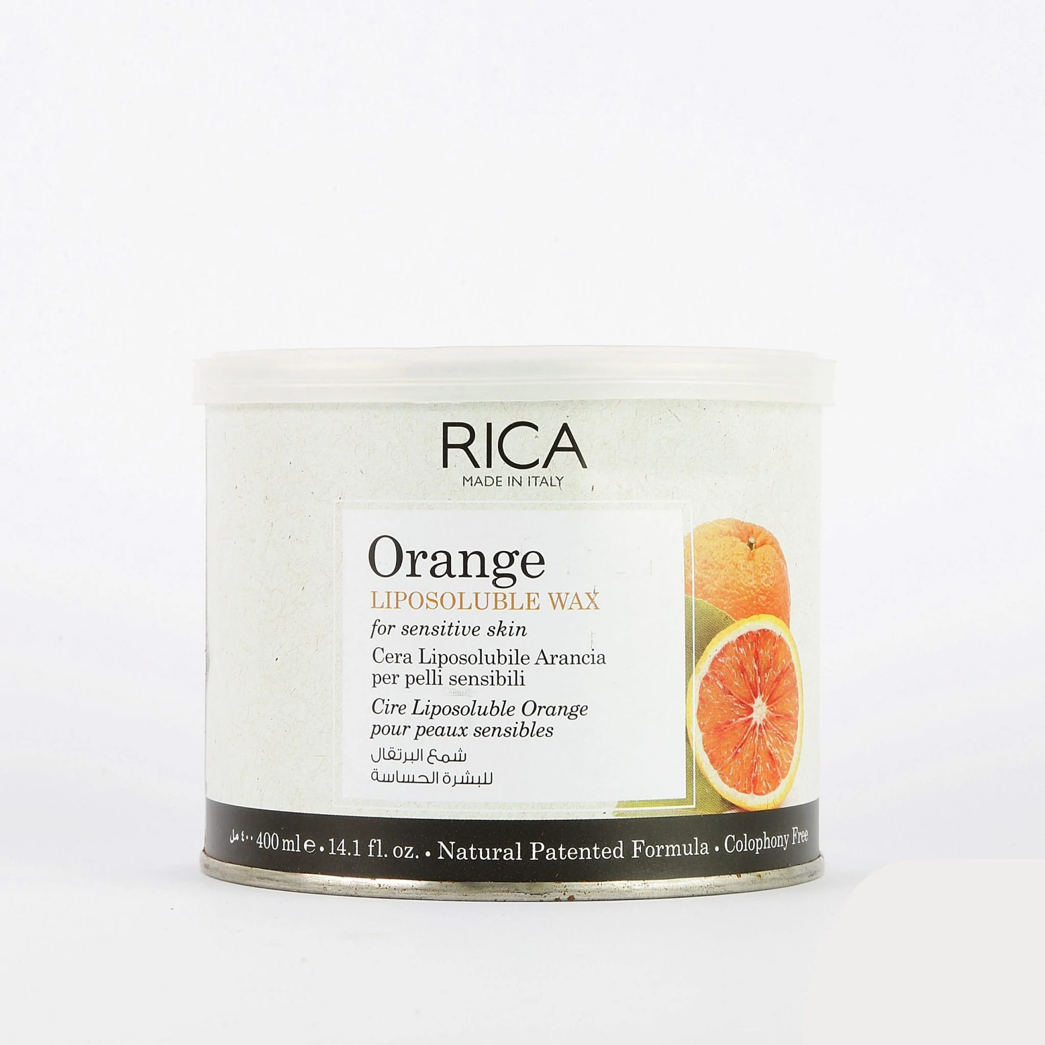 Rica Wax Liposoluble Orange Senstive Skin 14.1Oz/400Ml - Highfy.pk
