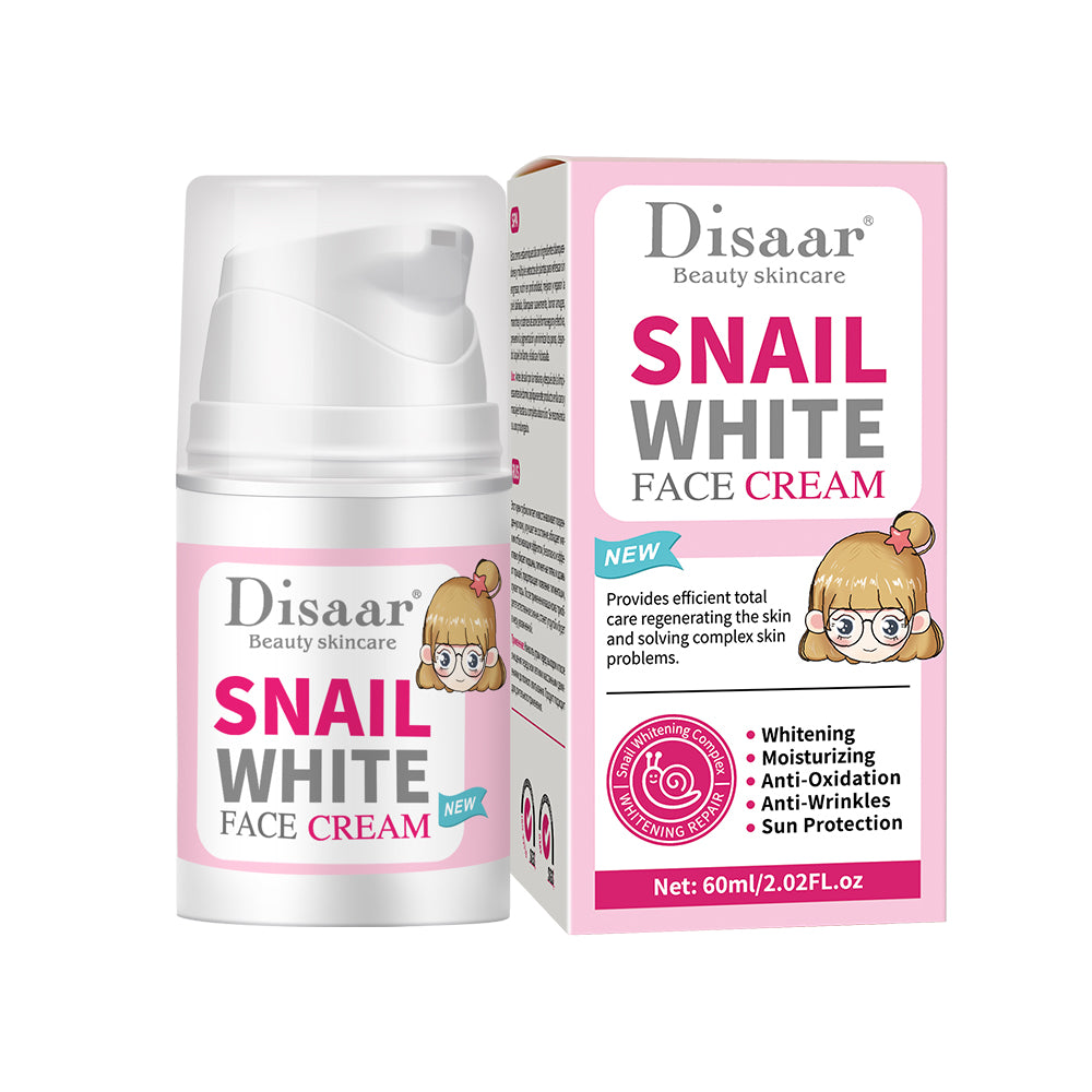 Disaar Snail Glowing Moisturizing Face Cream 60Ml - Highfy.pk