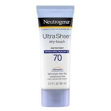 Neutrogena Ultra Sheer Dry Touch Sunscreen Spf70 88Ml - Highfy.pk