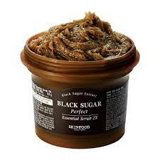 Skinfood - Black Sugar Perfect Essential Scrub 210G - Highfy.pk