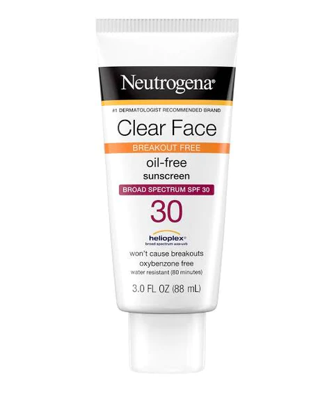 Neutrogena Clear Face Spf 30 Oil Free Sunscreen 88Ml - Highfy.pk