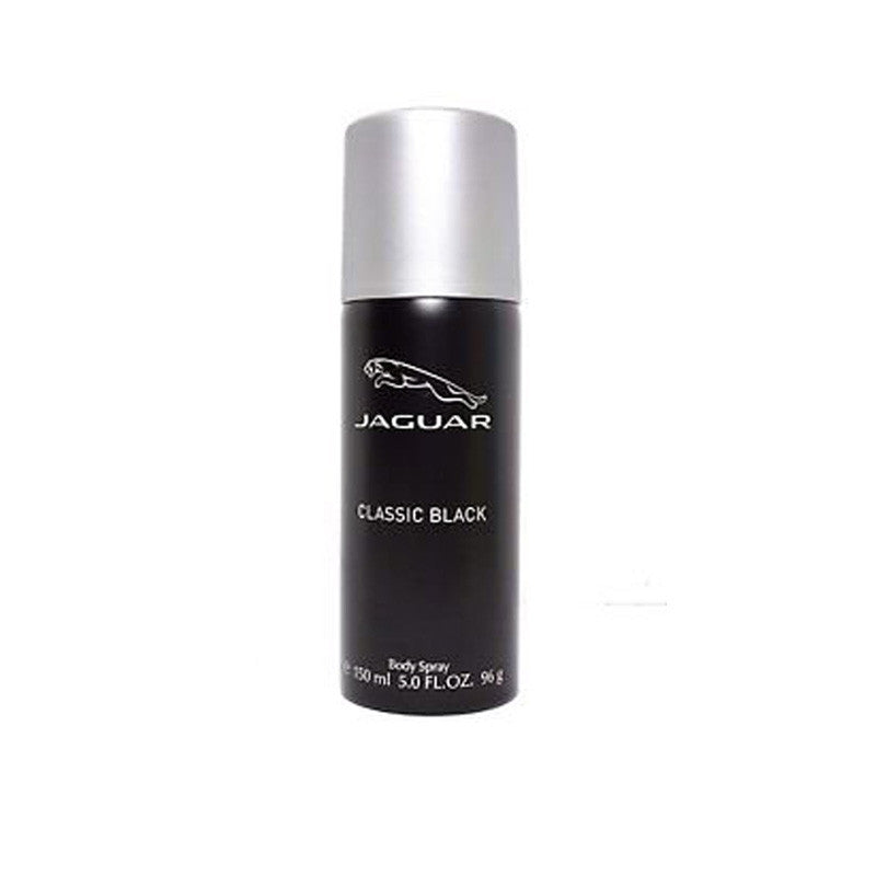 Jaguar Classic Black For Men Deodorant Body Spray 150Ml - Highfy.pk