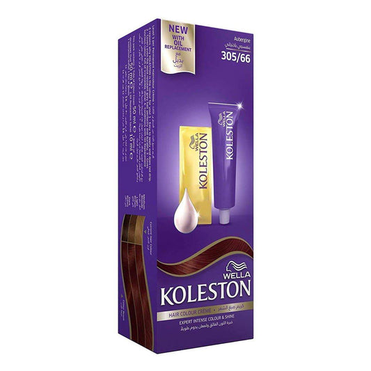 Wella Koleston - Hair Colour Cream 305/66 Aubergine - Highfy.pk